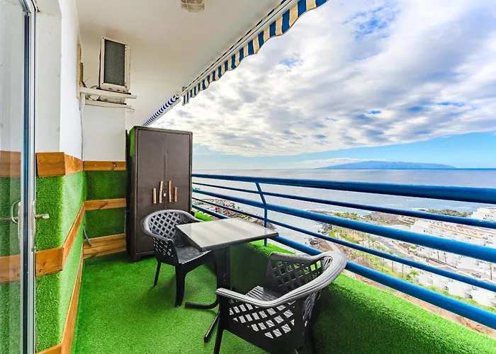 아파트 Oceanfront With Private Balcony In Playa Paraiso 아데제