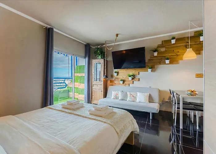 Oceanfront With Private Balcony In Playa Paraiso * Costa Adeje (Tenerife)